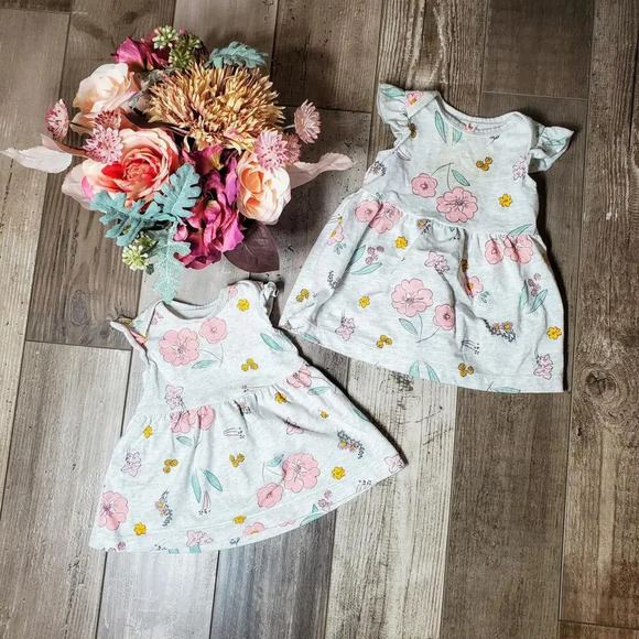 Carter's Other - Carter's Floral Baby Girl Dress Bundle - NB and 3M